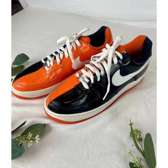 * RARE 2006 Halloween Nike Air Force 1 Premium Limited Edition Retro AF1 - Picture 3 of 4